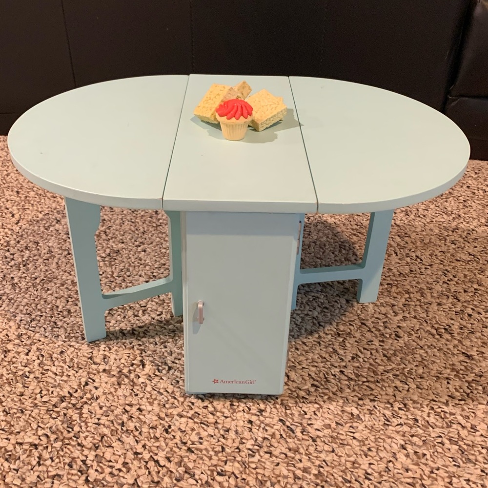 American Girl doll table